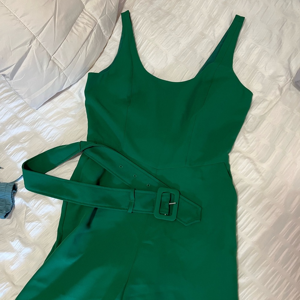 Green jumpsuit - banana republic